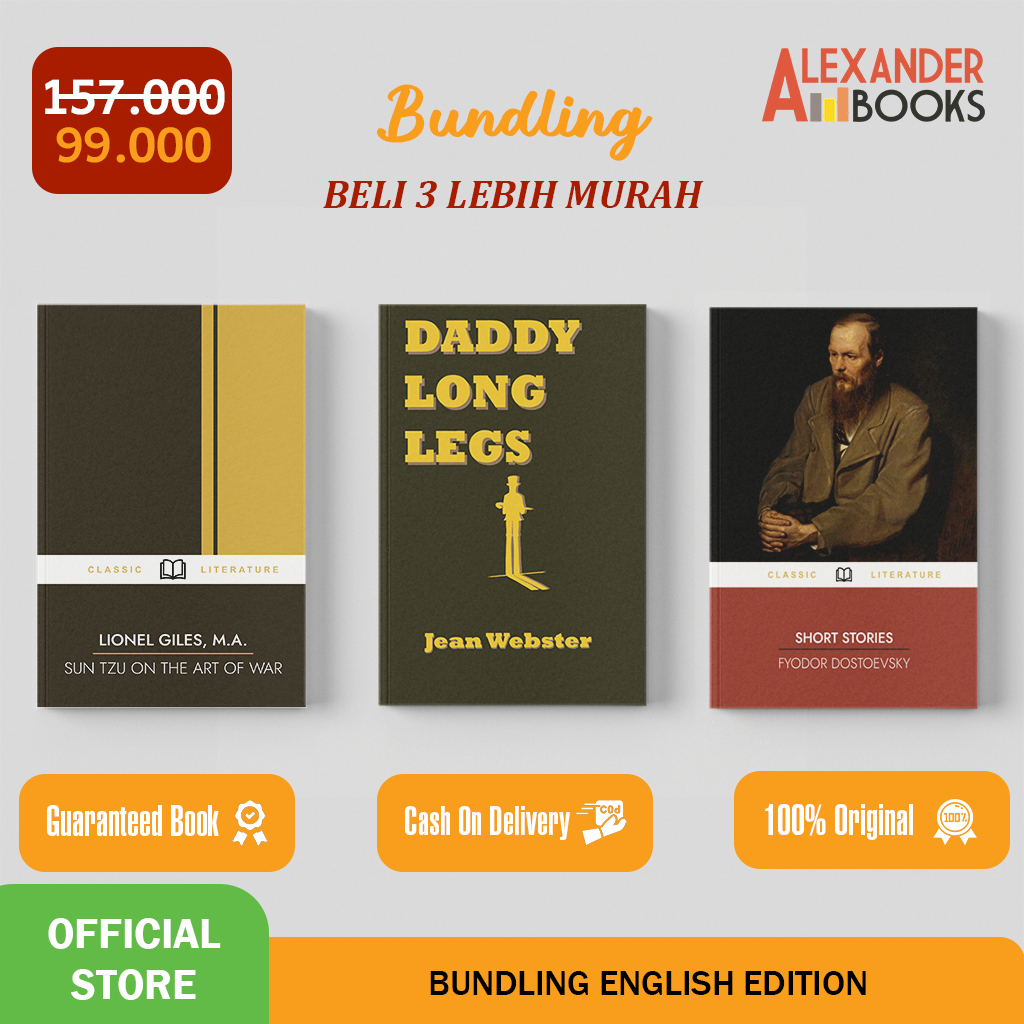 หนังสือ Buling (Sun Tzu on The Art of War, Daddy Long Legs, Short Sies) - เวอร์ชันภาษาอังกฤษ