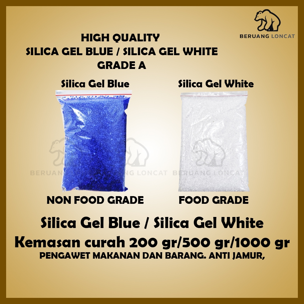 รีฟิลซิลิกาเจล Blue Bulk / ซิลิกาเจล สีขาว Bulk GRADE A