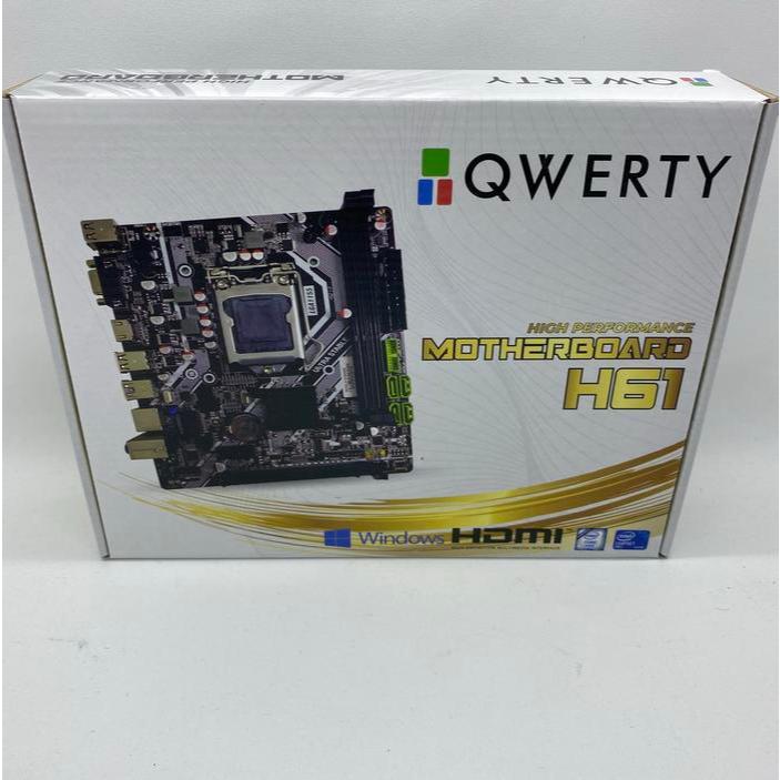 เมนบอร์ด QWERTY H61 LGA 1155