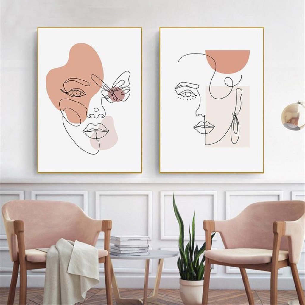 Aesthetic Wall Decorative Wall Display Room Wall Decor โปสเตอร์ห้องนั่งเล่นตกแต่ง - AC