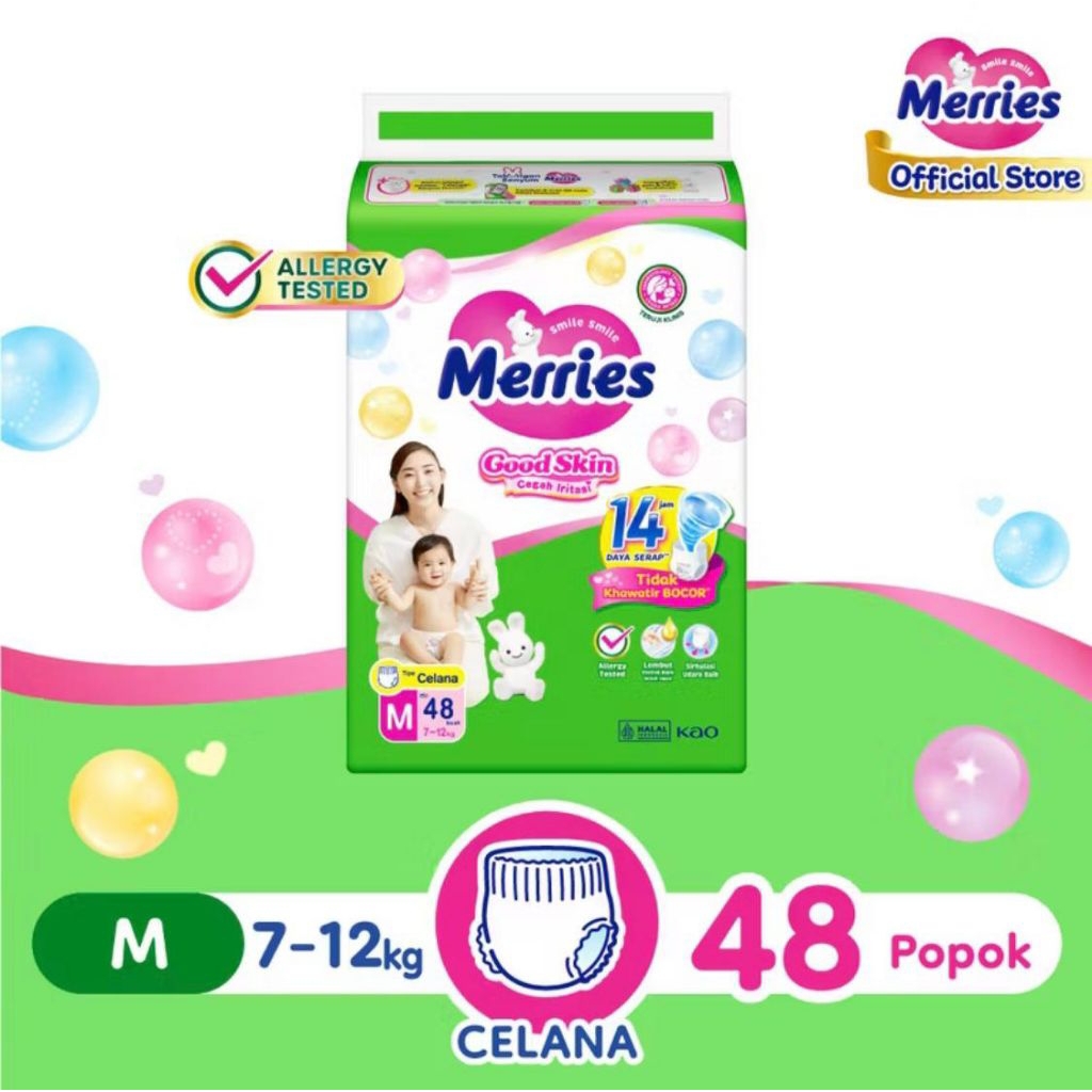 Shaica* Merries Jumbo Packaging M48/L42/XL38