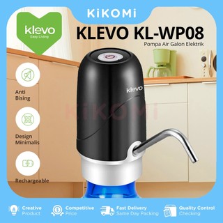 KLEVO KL-WP08 Pompa Galon Elektrik NON LED Anti Bising Automatic Water Pump Rechargeable - KK
