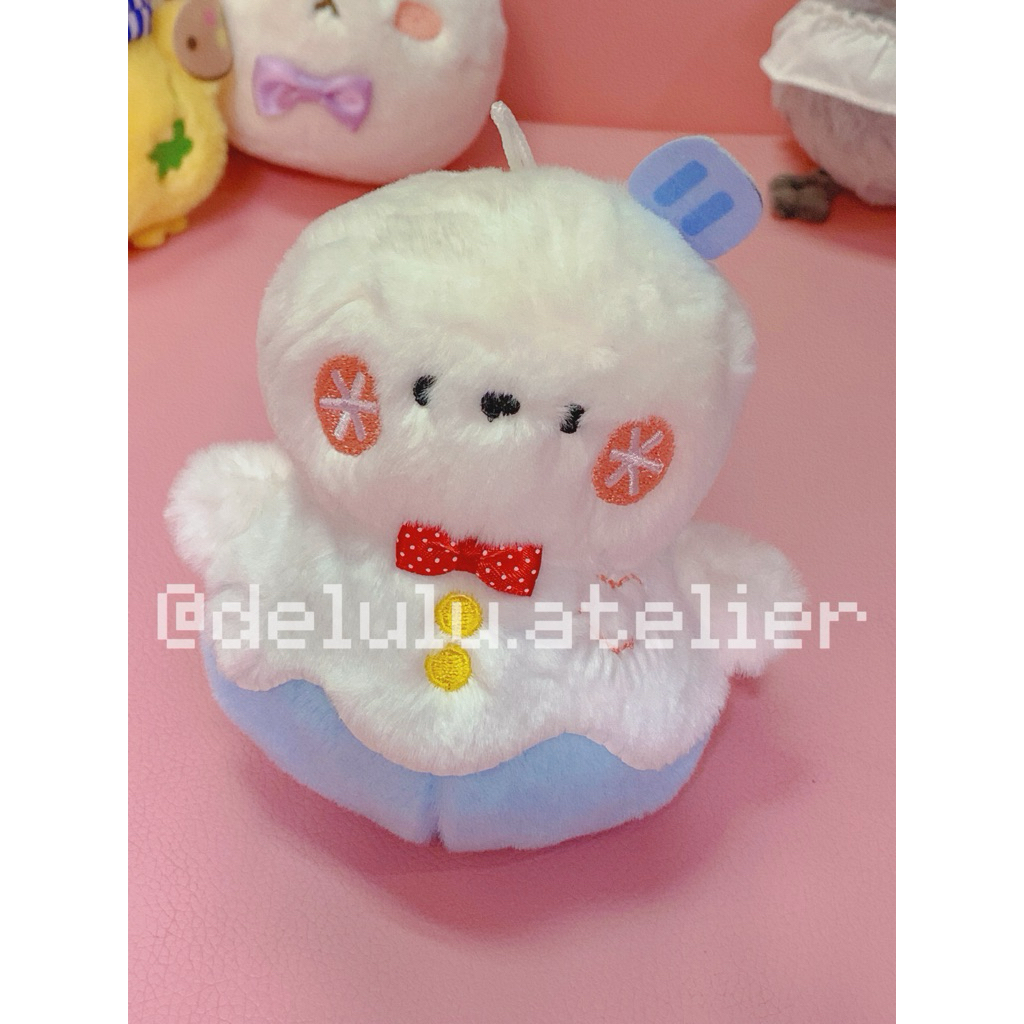 Zayne เครื่องกรงเล็บ Love and Deepspace ตุ๊กตาผ้ากํามะหยี่ ตุ๊กตาหิมะ ตุ๊กตา 10 ซม.