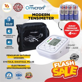 TaffOmicron Alat Ukur Tekanan Darah Tensi Darah Tensimeter Digital Blood Pressure Measurement Pulse