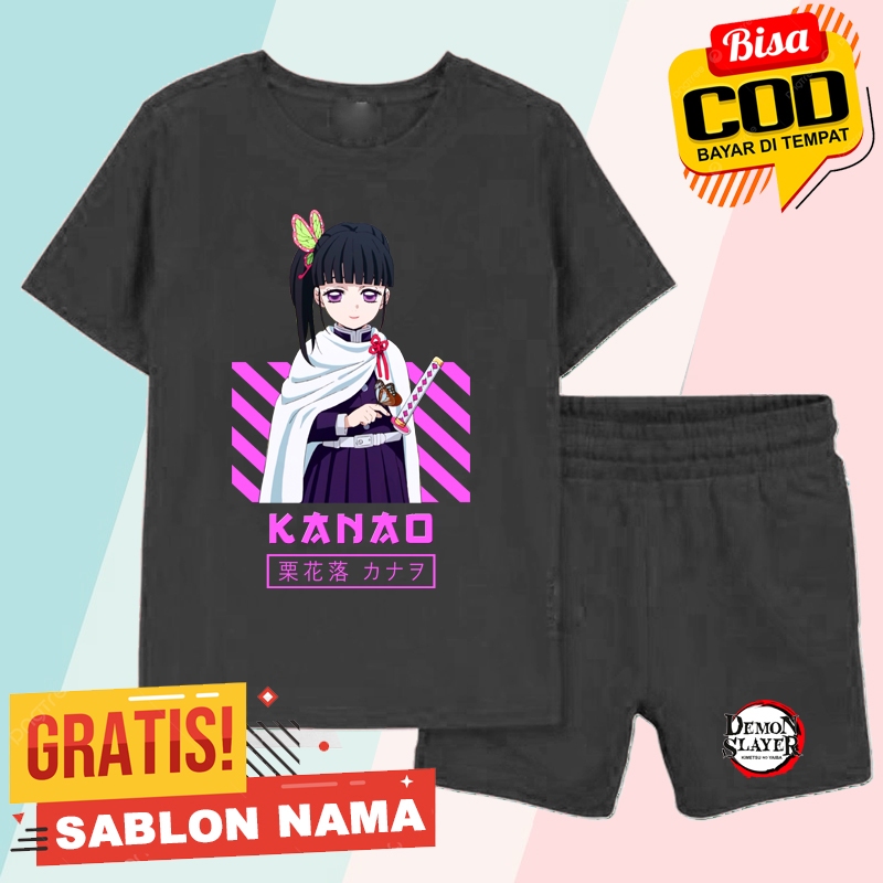 Kanao Demon Slayer Kids T-Shirt Set / Kanao Demon Slayer Boys & Girls T-Shirt Set