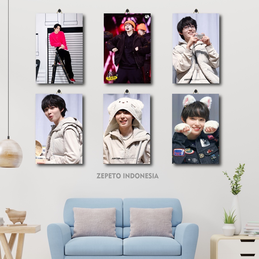 จอแสดงผลห้องเล่นเกม Kpop Kickflip / Zepeto อินโดนีเซีย / ตกแต่งผนังความงาม / NBL|SNP5