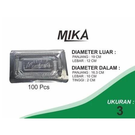 Mika Box 3A - เค้กมิก้า 3A - 100 ชิ้น