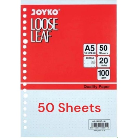 ตู้เก็บเอกสาร Joyko Loose Leaf A5 Binder / A5 Binder
