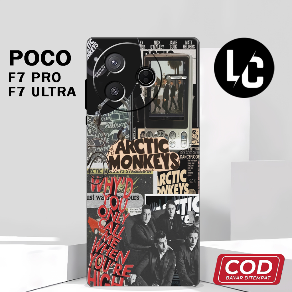 (AQ 29) ยืดหยุ่นยาง Softcase สําหรับ Poco F7 PRO l POCO F7 ULTRA ล่าสุด l อะนิเมะ motif ปลอก l บทคัด