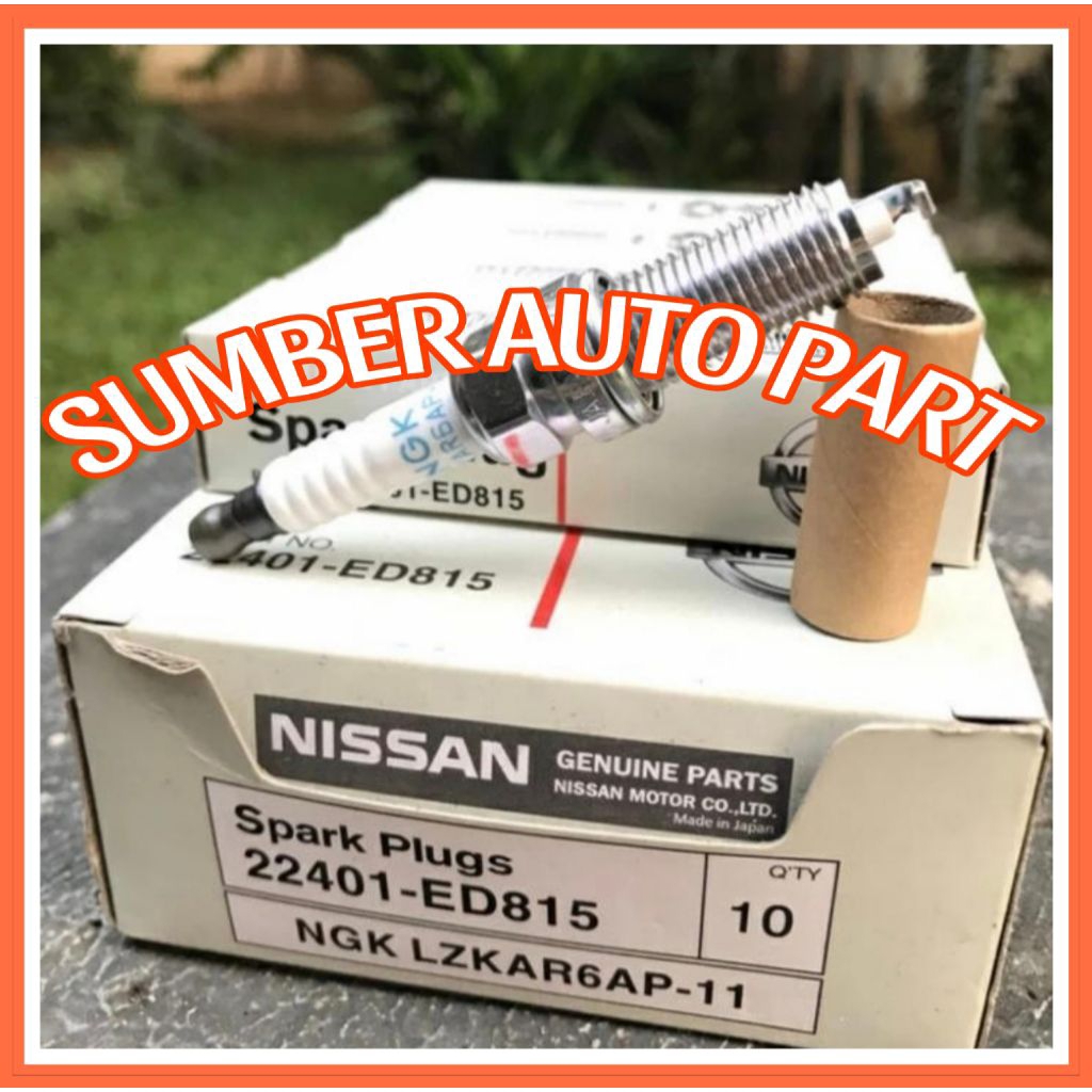 (SAP) IRIDIUM SPARK PLUG NISSAN LIVINA JUKE MARCH EVALIA TRAIL DATSUN GO TEANA ORIGINAL