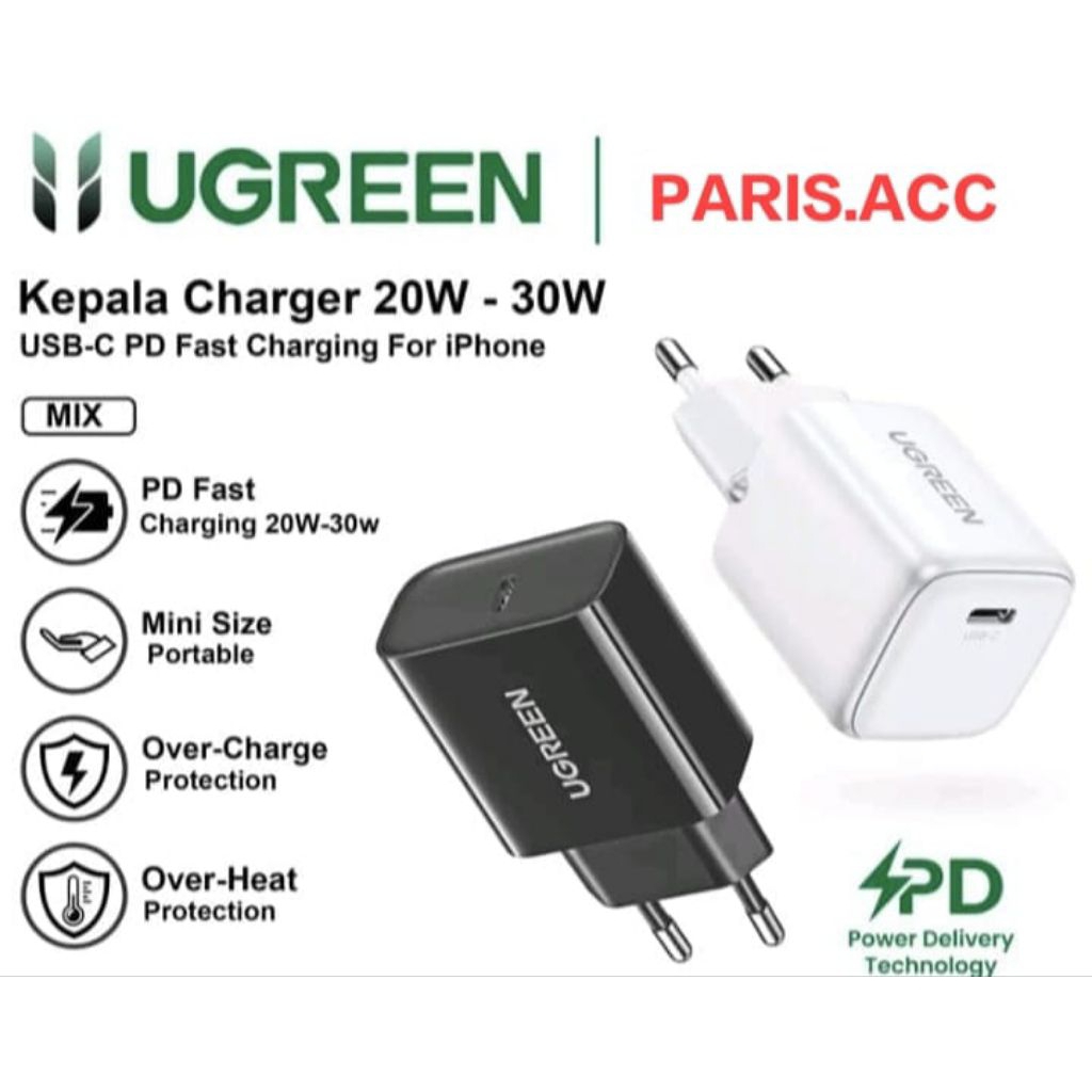 ADAPTER / BATOK UGREEN 20W/25W/30W/45W