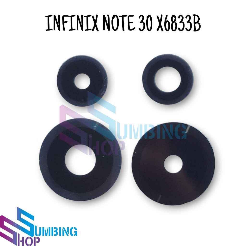 เลนส์กระจกกล้องหลัง Infinix Note 30 X6833B