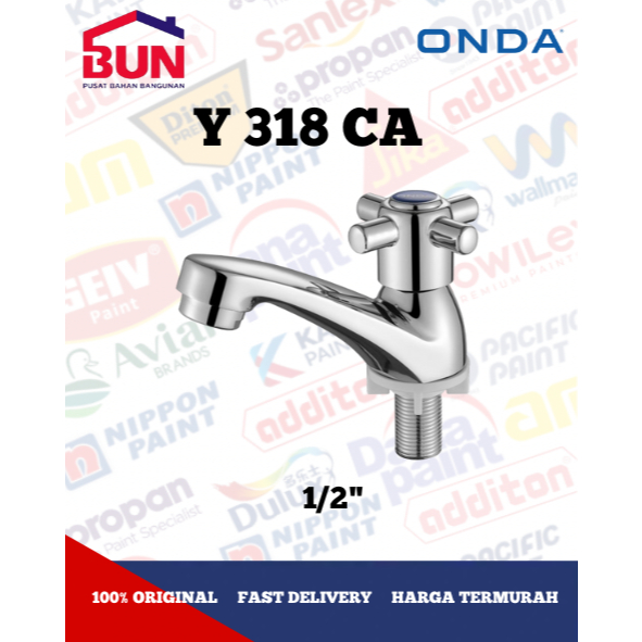 Onda Sink Faucet Y 318 CA 1/2" / Onda Sink Faucet / Onda Water Faucet