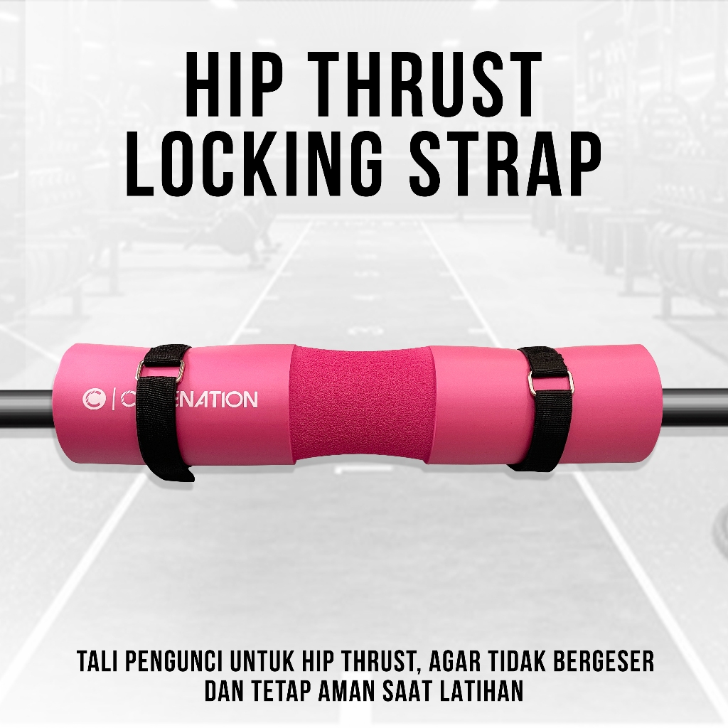 สายรัด CoreNation Hip Thrust | สายล็อค | Hip Thrust Squat Pad Strap | เฉพาะสายล็อค