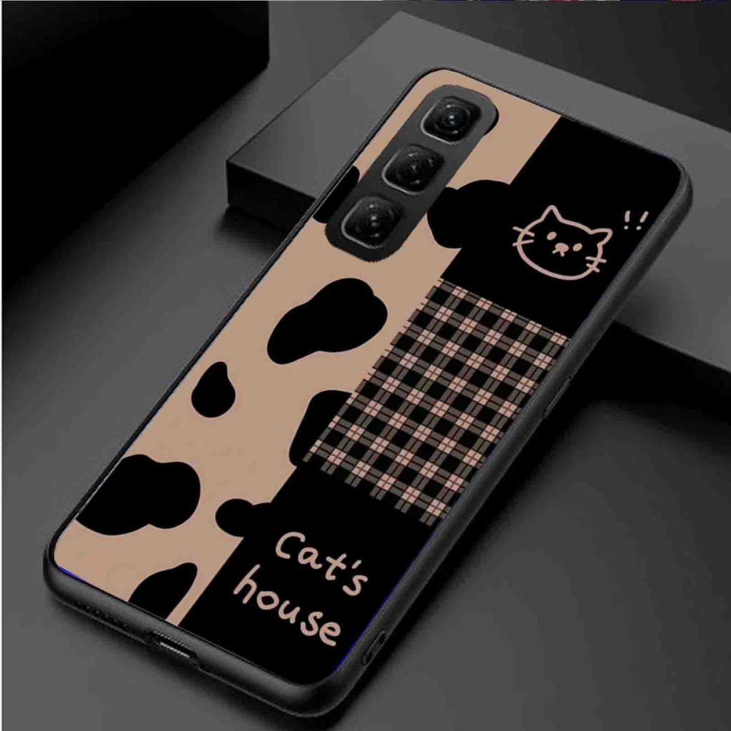 Softcase Glass Kaca Infinix Hot 60 60i 60 Pro 60 Pro+ [BSG-20] - Casing Hp Infinix Hot 60i 60 Pro 60