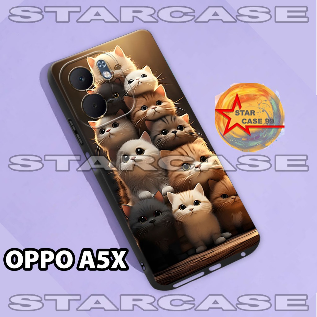 Oppo a5x/S8 ยาง Softcase/Motif /เคส oppo a5x/เคส oppo a5x