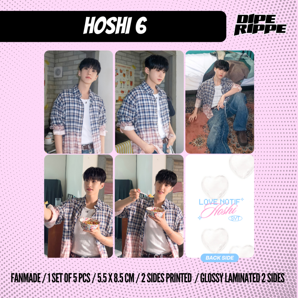 SVT - LOVE NOTIFICATION HOSHI KWON SOON YOUNG