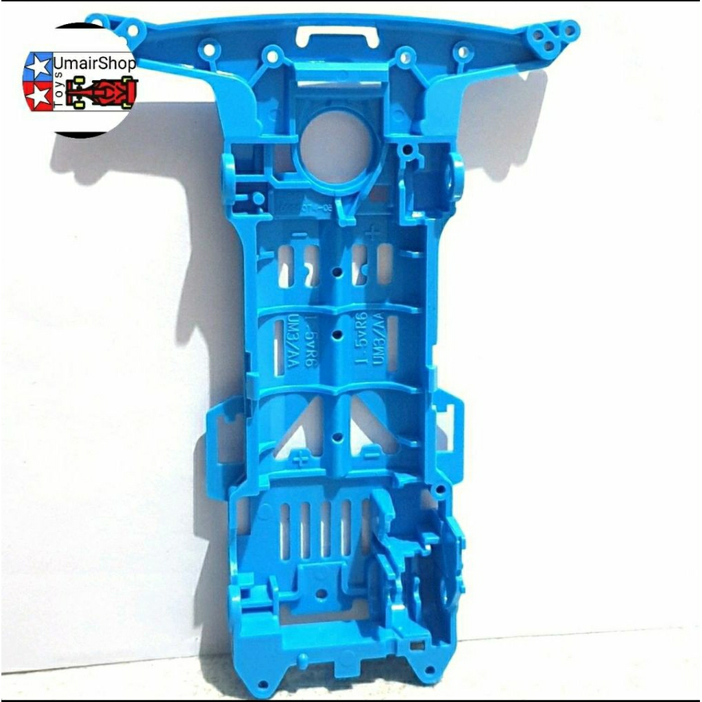 แชสซี super 2 abs original tamiya / Chassis s2 สีฟ้าอ่อนเดิม