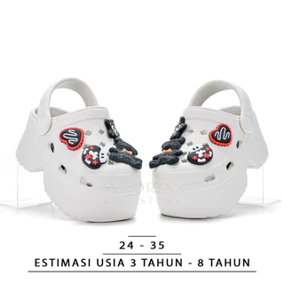 Qloud Walkerz - อุดตันแพลตฟอร์มสูงสําหรับเด็กผู้หญิง / รองเท้าแตะ Baim สําหรับเด็กสไตล์เกาหลี Super Soft 3-9 ปี Andrian kids Store