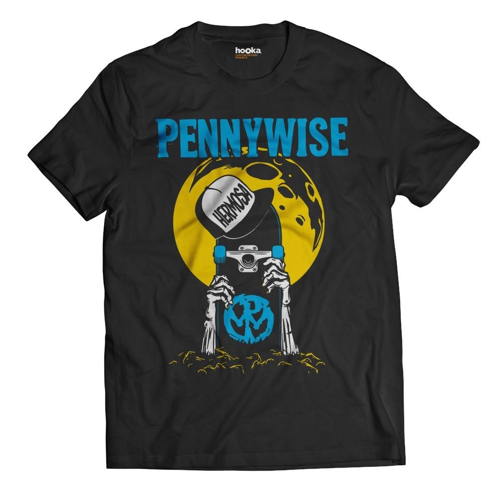 Pennywise HOOKA Distro Premium เสื้อยืด Pennywise Hermosa Band