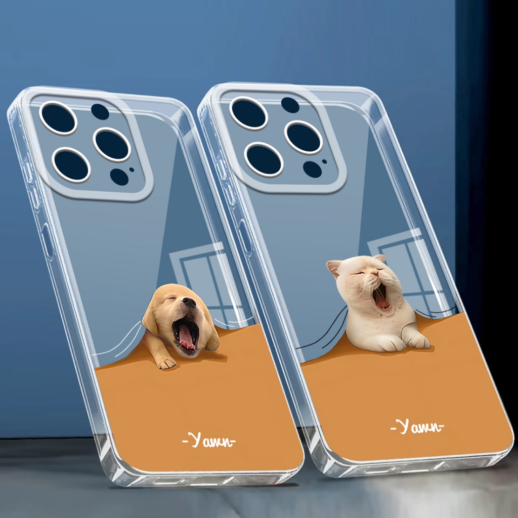 (FC03) Glossy clear Case ใสสําหรับOppo A15 A16 EK A17 K A18 A3S A39 A31 A38 A3 PRO A3X A96 A77S A57 