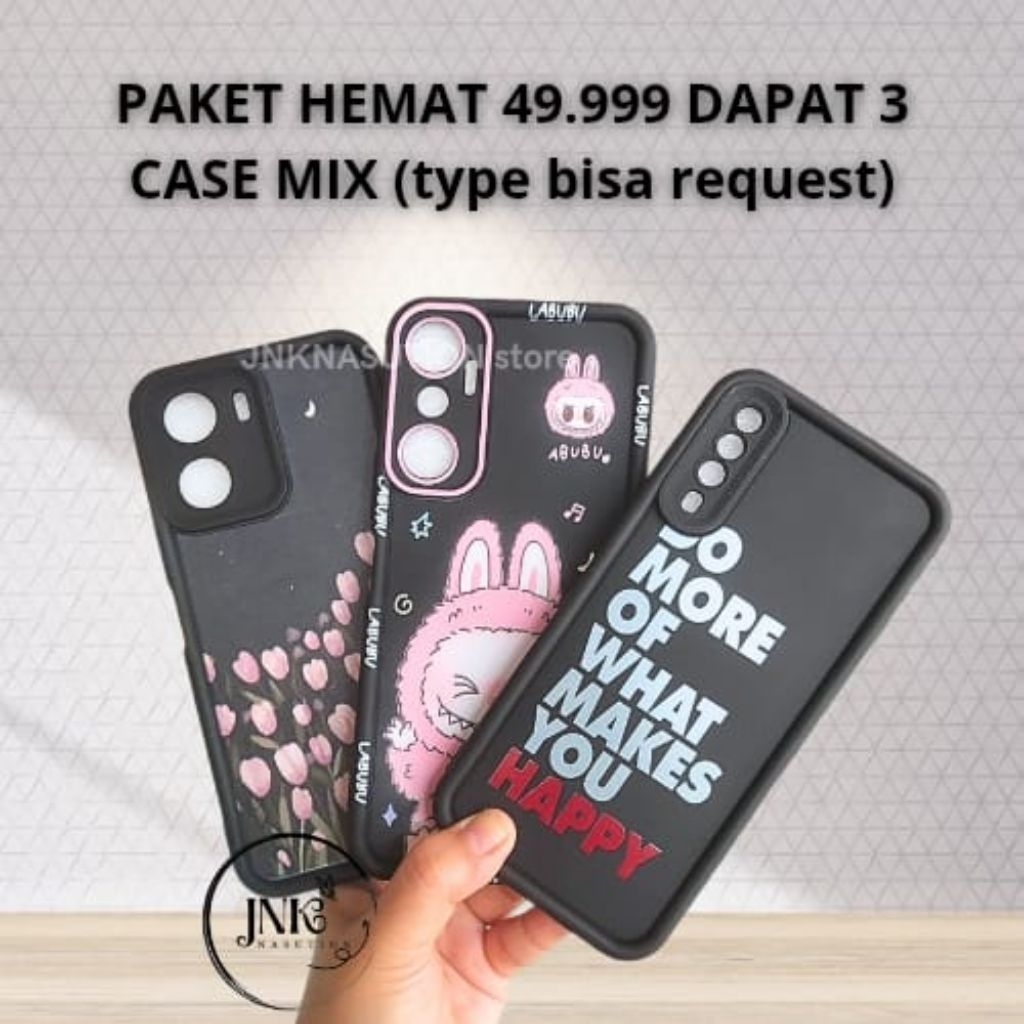 HP SAVING PACKAGE 49,999 GET 3 CASES MIX สามารถ REQUEST PHONE TYPE และ MOTIF