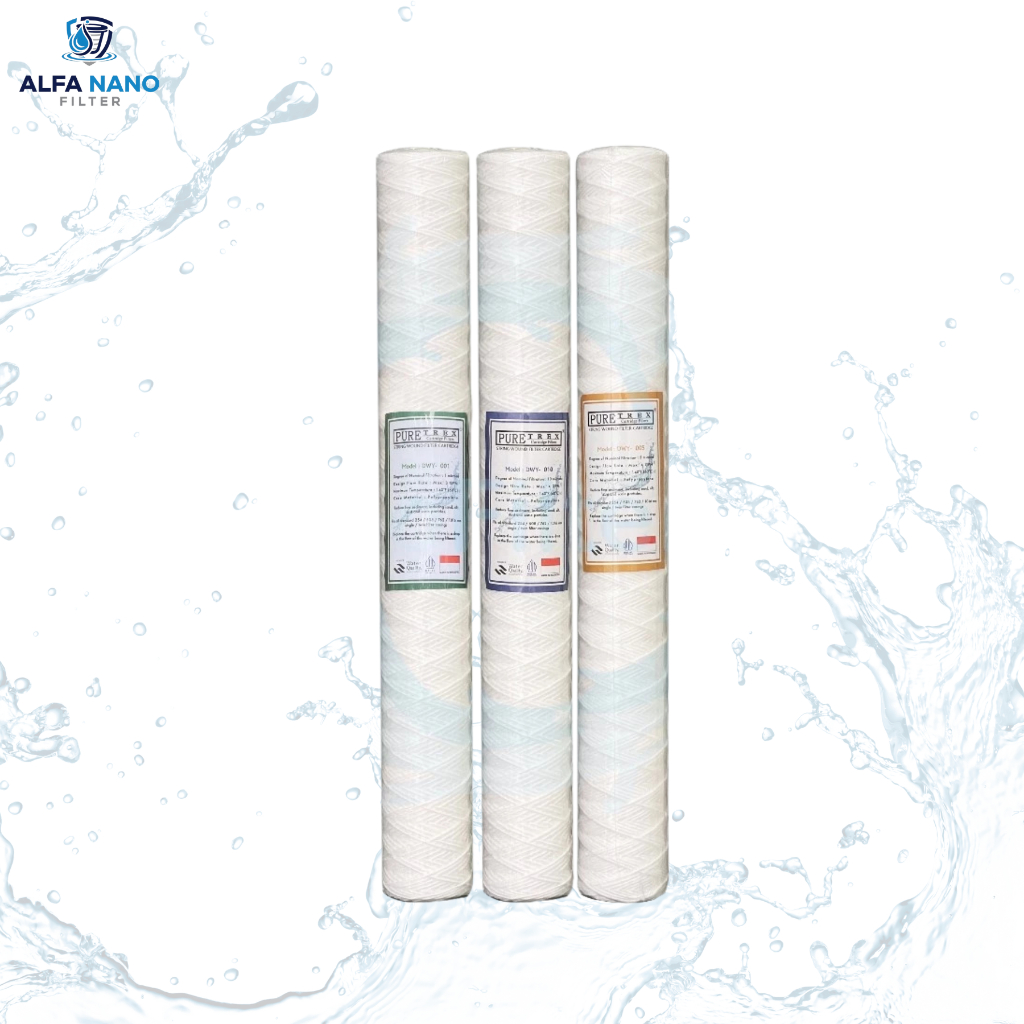 20 INCH THREAD FILTER / SUDYMENT CATRIDGE SPUN THREAD 20, 01 05 10 MICRON MICRON MICRON MICRON MICRO