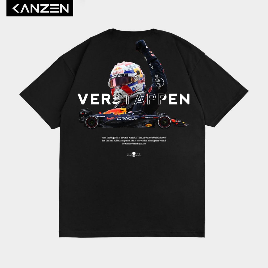 เสื้อยืด Kanzen MAX VERSTAPPEN REDBULL RACING F1