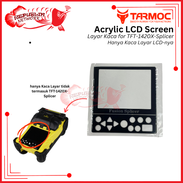 LAYAR Tarmoc TFT-1420X-SPLICER หน้าจอ LCD | ฝาครอบหน้าจอกระจกประกบ FO Tool อะไหล่ไฟเบอร์ออปติก