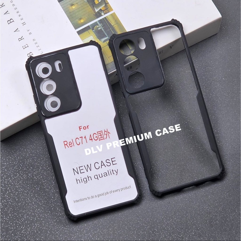 REALME P3 LITE REALME C71 CASE ARMOR SHOCKPROOF CASE FUSION REALME P3 LITE REALME C71