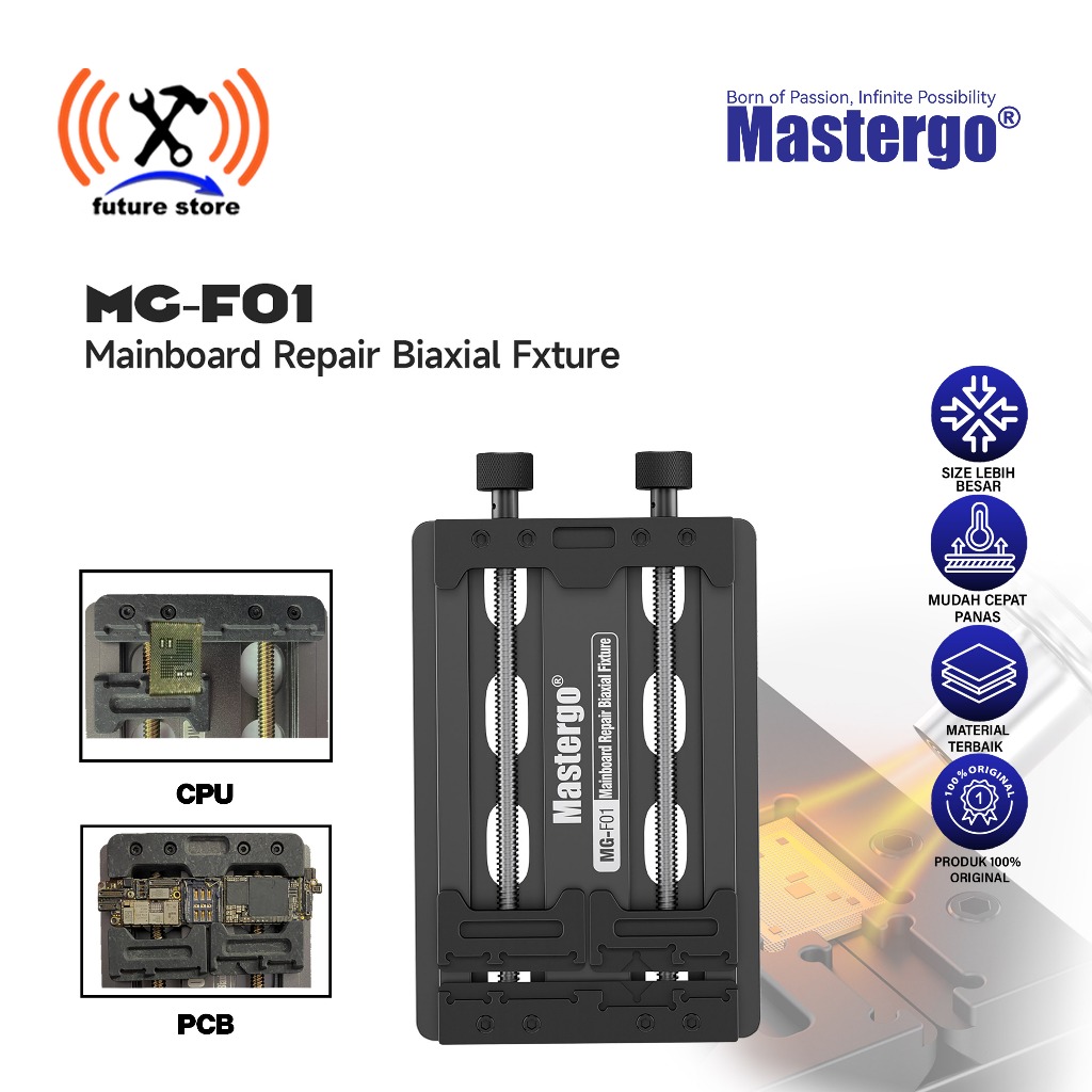 MASTERGO MG-F01 PCB HOLDER ORIGINAL - PCB HOLDER VISION - BOARD HOLDER PCB MOTHERBOARD - PCB CLAMP -