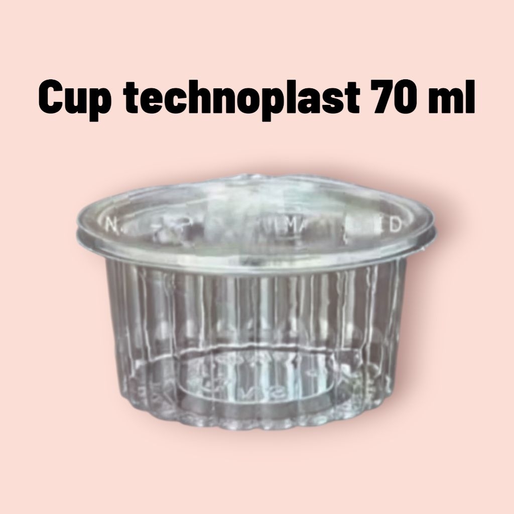 PUDDING CUP / TECHNOPLAST SAUCE CUP 70ML
