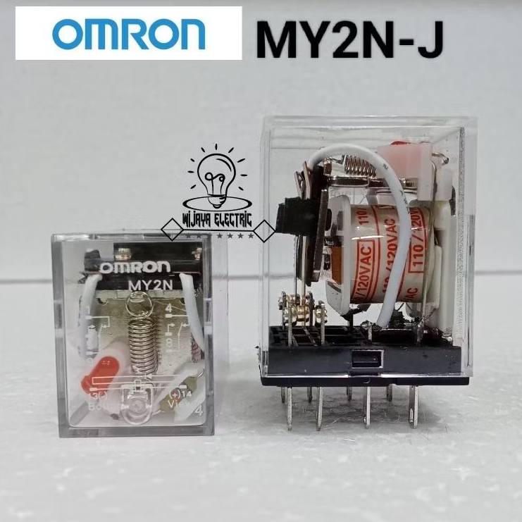 Omron my2 my2n my2n-j 110vac รีเลย์ 8 ขา 5a