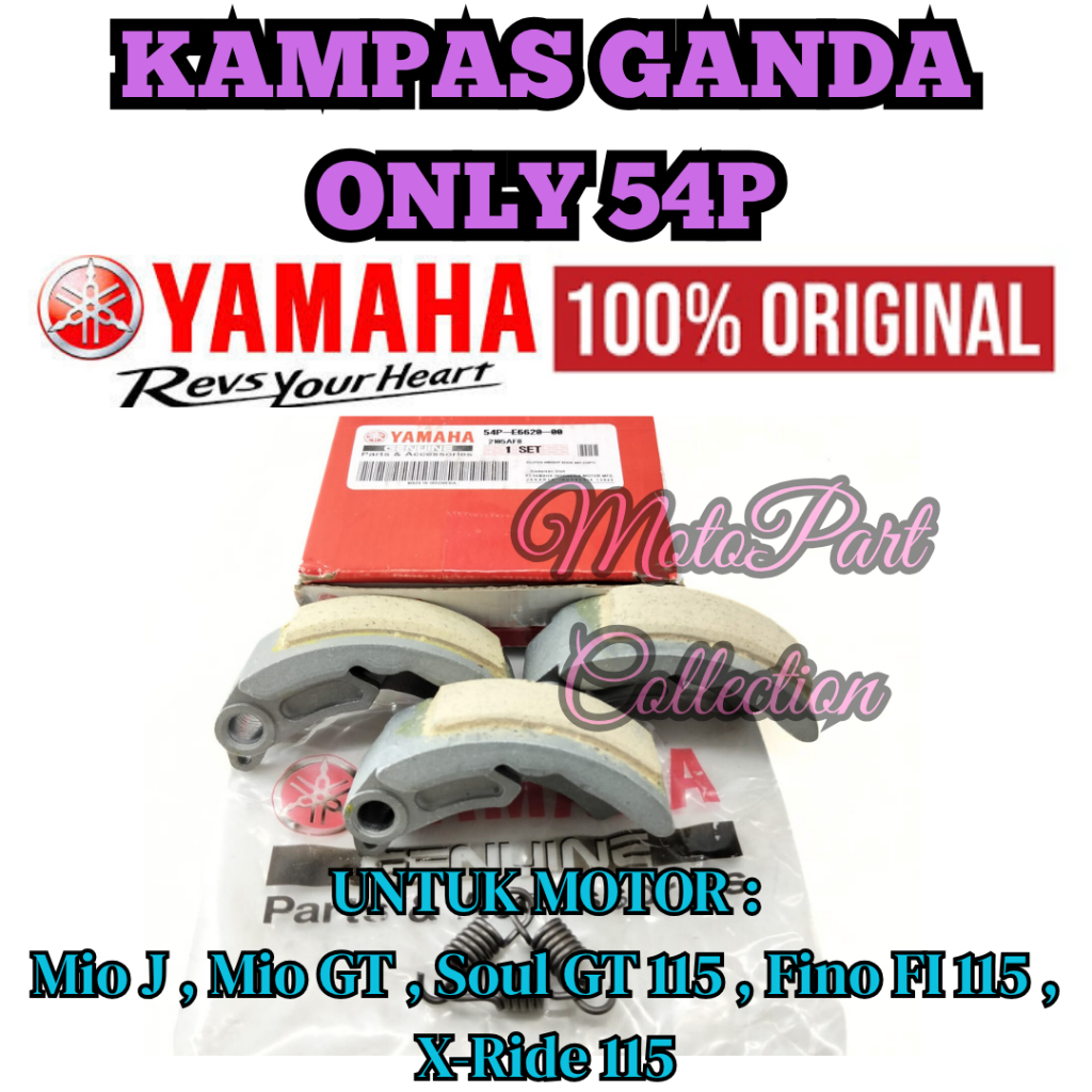 DOUBLE CAMP เฉพาะ CODE-54P ORIGINAL YAMAHA Mio J/Mio GT 115/Soul GT 115/Fino FI 115/X Ride 115 ORI 1