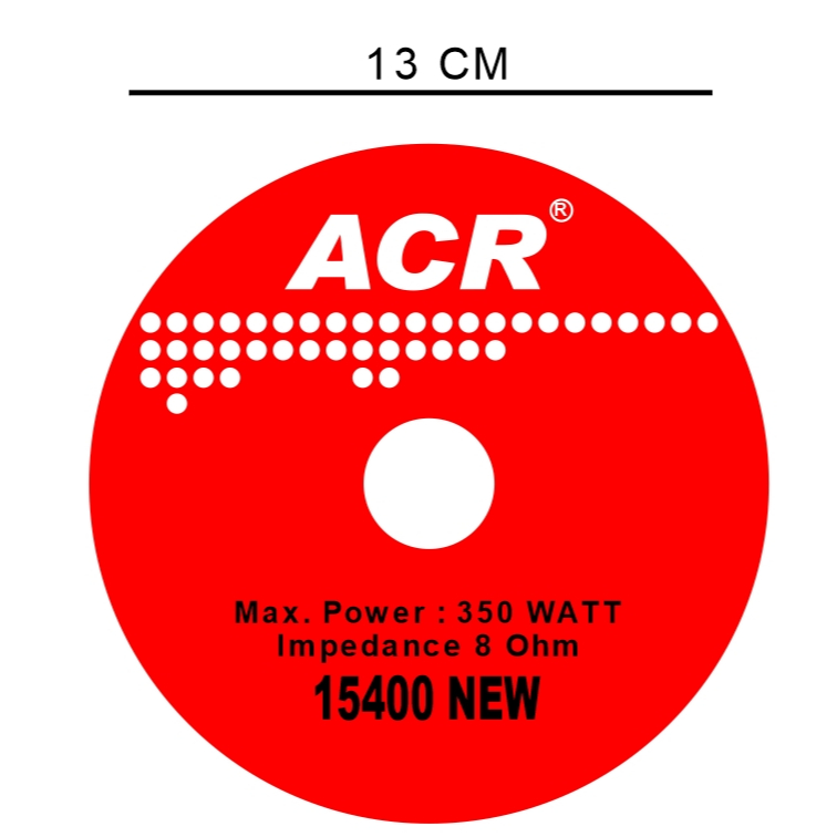 ใหม่ ACR 15400 SPEAKER MAGNET STICKER