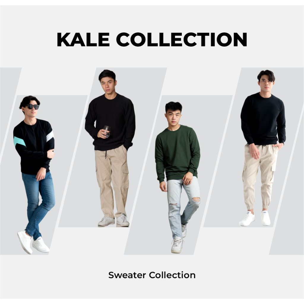 KALE Sweater Collection DF - เสื้อเชิ้ตผู้ชาย - เสื้อกันหนาวผู้ชาย - ข้อบกพร่อง / Sally Sweater