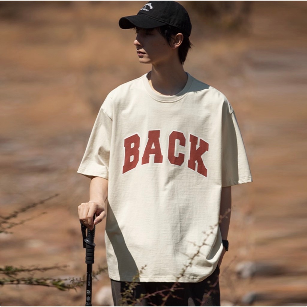 KATUN SSME.FASHION TSHIRT แฟชั่นรุ่น TX168 DTF พิมพ์กลับรุ่น OVERSIZE LOOSE UNISEX TSHIRT ผ้าฝ้าย 10