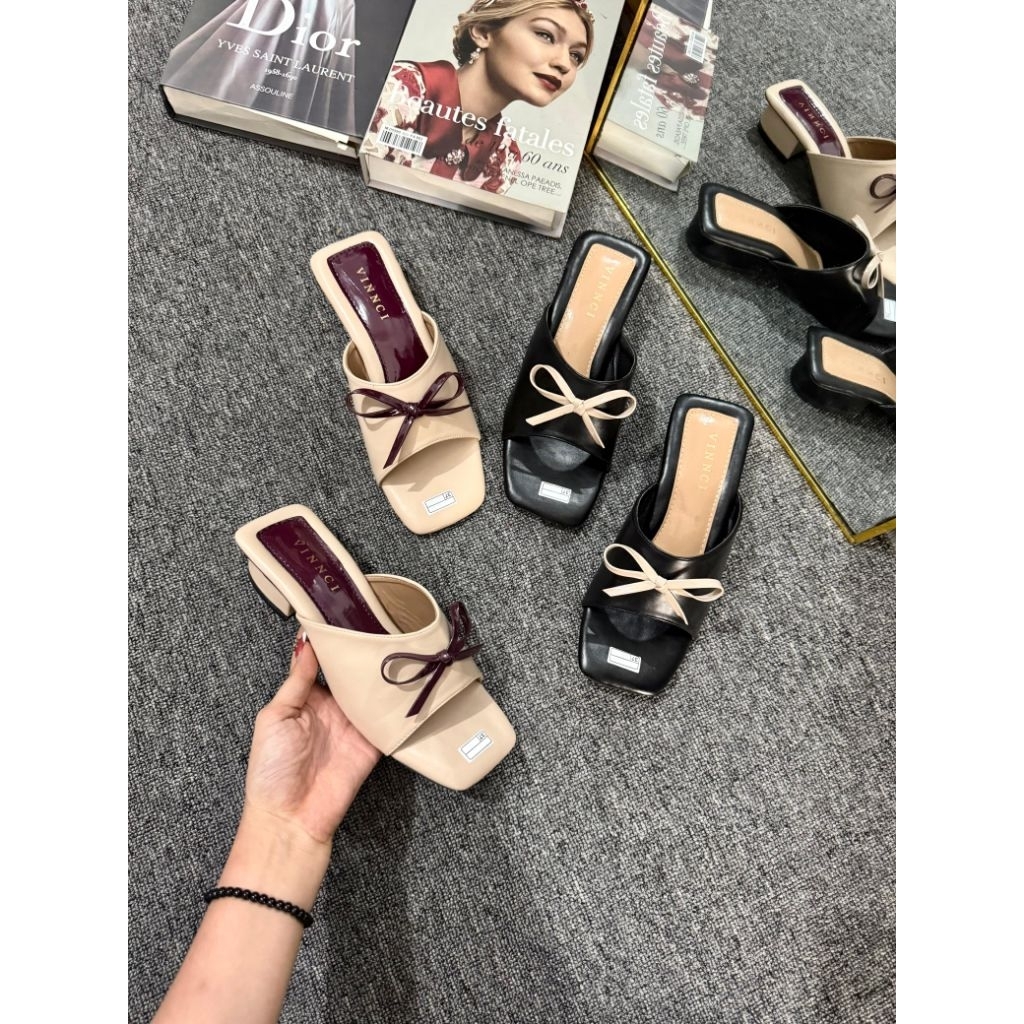 ส้นริบบิ้น haktahu สําหรับผู้หญิง Vinnci