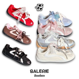LUMMYSHOP Balerie Sneakers Wanita 36-41 Sepatu Kets Casual Merah Pink Coklat Blue Premium Import