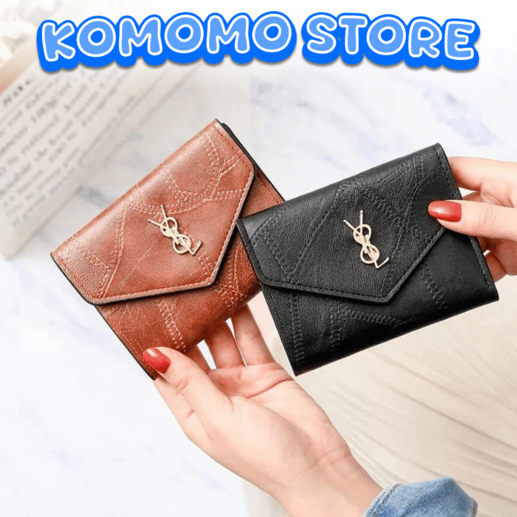 KMM Womens WALLET MH126 IMPORTED WALLET SMALL FOLDING WALLET CUTE AND BEAUTIFUL