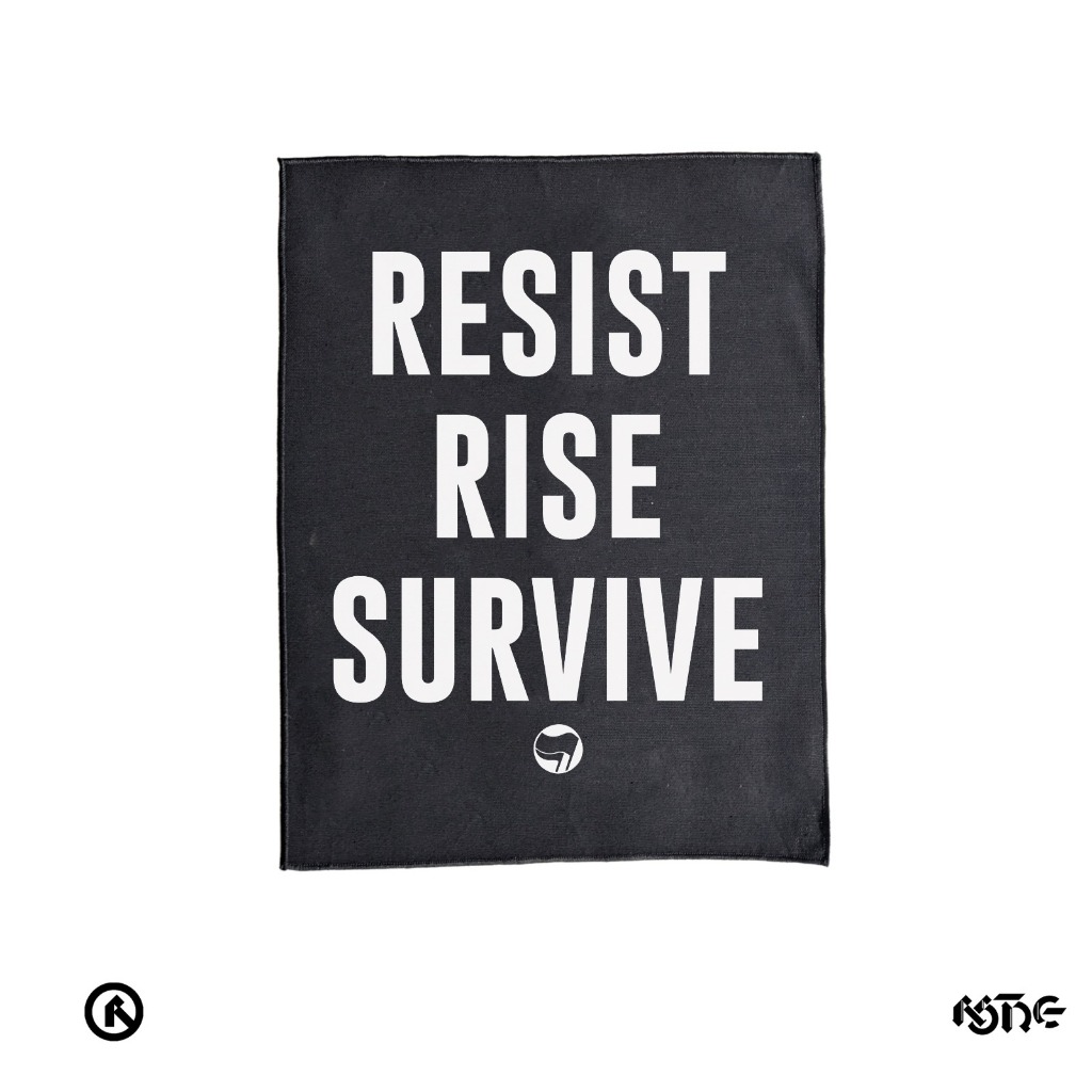 Noise Resist Rise Survive Resistance Backpatch - BP32