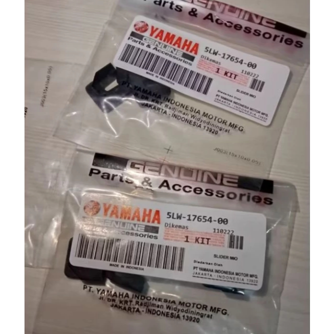 (PRICE 1 ชุด) HOUSE PIECE SLIDE CVT SLIDER / PIECE MIO / MIO M3 / MIO J / N-MAX / AEROX (3pc) ( R) /