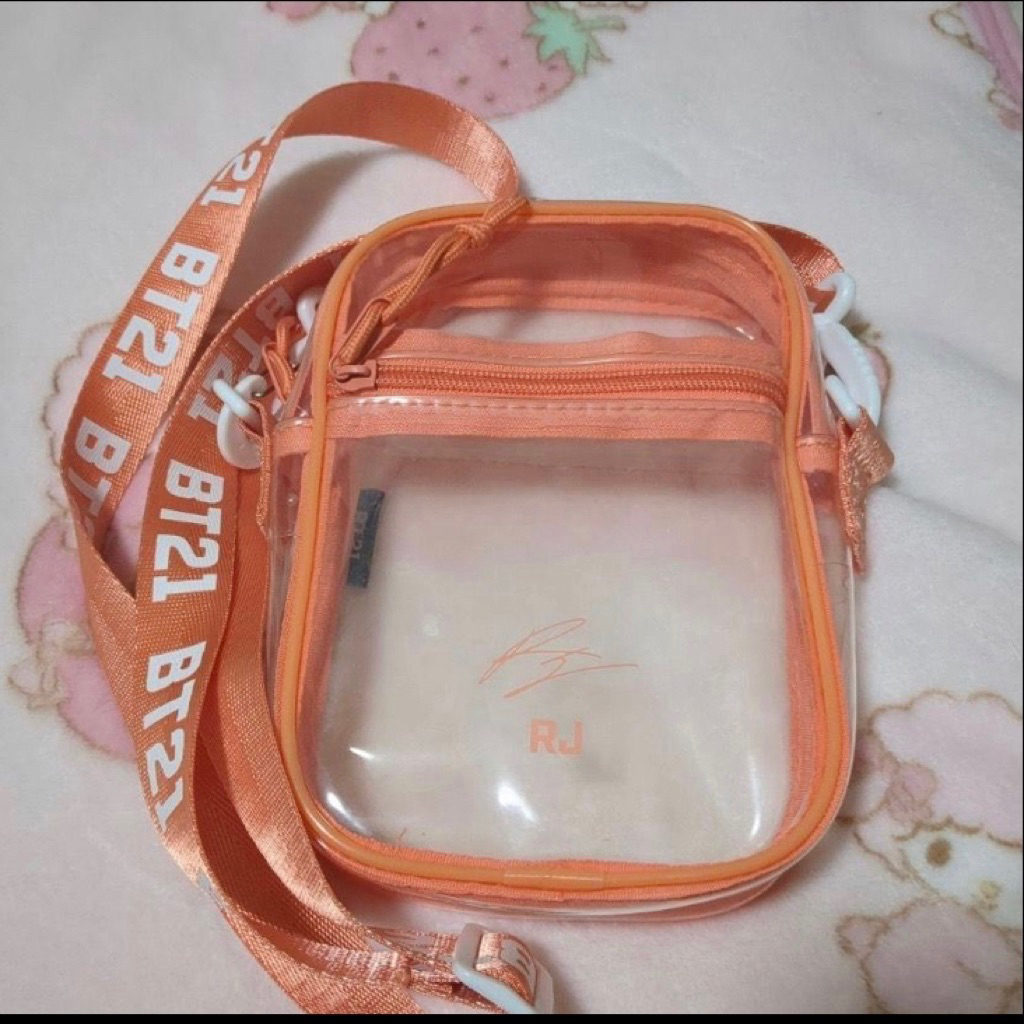 BT21 RJ กระเป๋า PVC อย่างเป็นทางการ