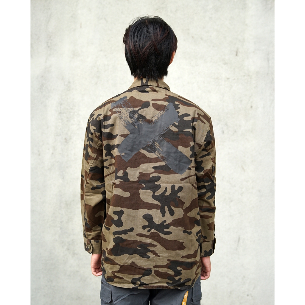 MGWay Jacket Army Camo Jacket Mgee Original ChinzuChou