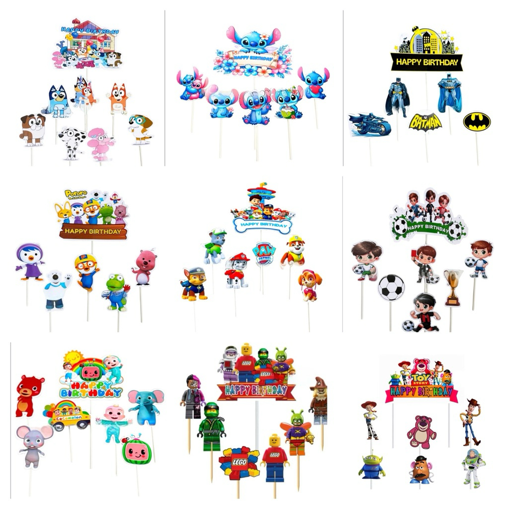 CUTE CHARACTER TART TOPPER TOY STORY PORO