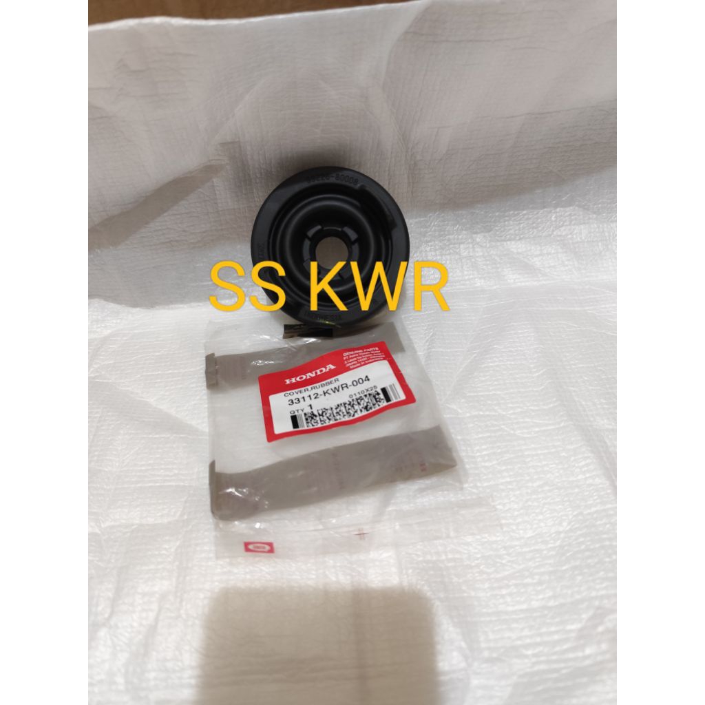 ฝาครอบหลอดไฟยางไฟหน้าฝาครอบยาง protector หลอดไฟหน้า crf cb 150 r cbr 150 เดิม 33112 kwr 004