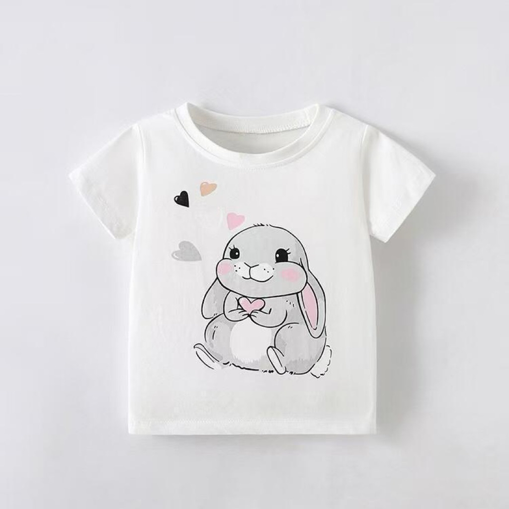 (A02253) GIRLS RABBIT TSIPU TOP 3 YEARS-8 YEARS