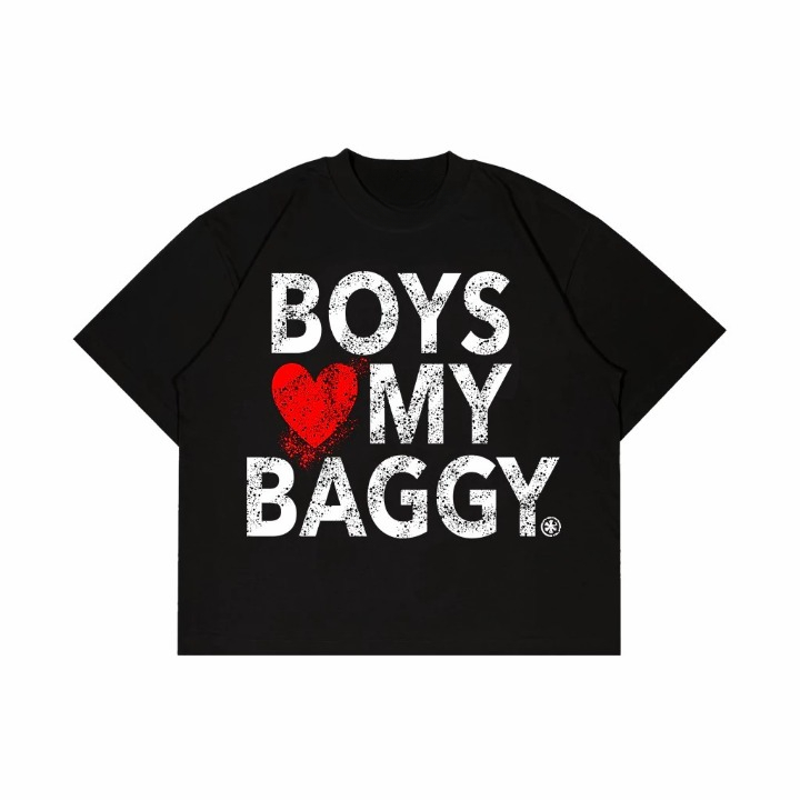พร้อม Boxy Tee Kaos Love My Baggy Moodday Project