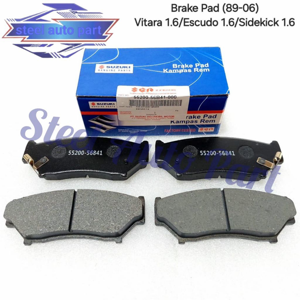 ผ้าเบรค ผ้าเบรคหน้า Suzuki Vitara 1,600cc Escudo 1,600cc Sidekick 1,600cc Original 1 ชุด