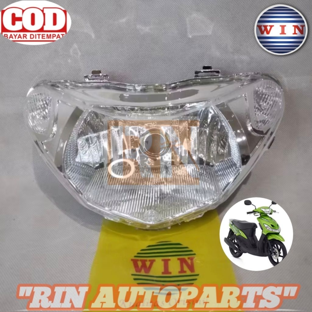 MIO SMILE 28D 2008-2012 ไฟหน้าเฉพาะแบรนด์ EMPTY ORIGINAL WIN